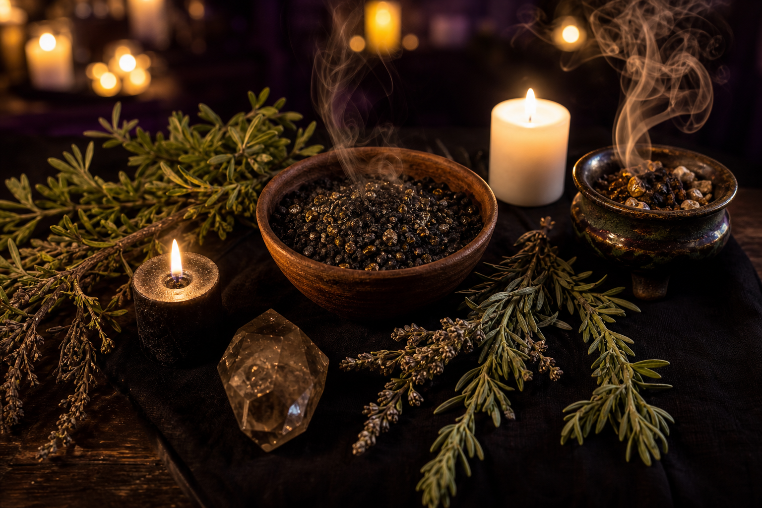 Ritual de limpieza energética remota